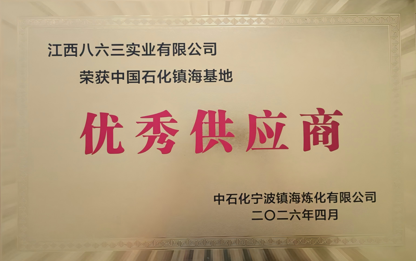2026年中石化宁波镇海炼化优秀供应商
